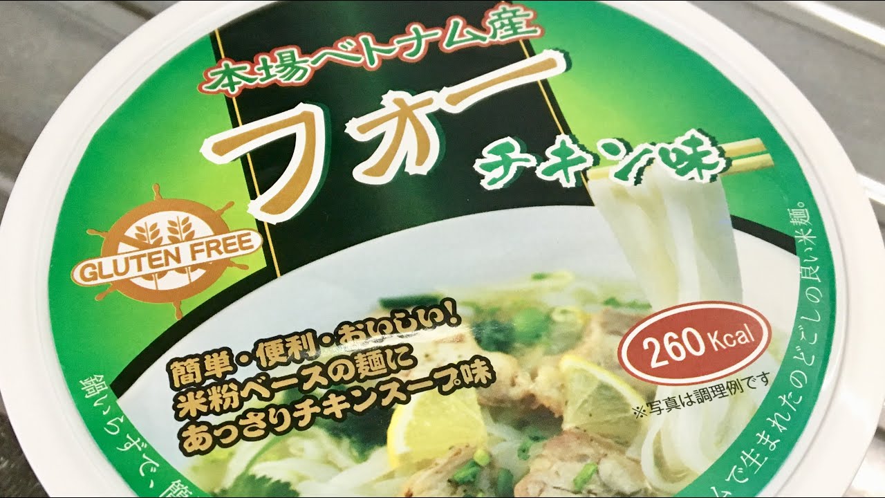 Daily Easy Tasty カルディ 本場ベトナム産 フォー チキン味 動画付き Instant Rice Noodles