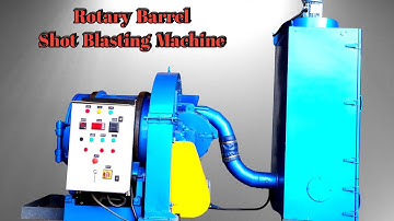 Rotary Barrel Shot Blasting Machine | Barrel Type Shot Blasting Machine | Drum Type Shot Blasting