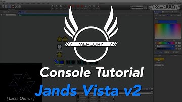 X-Laser Mercury laser control tutorial - Jands Vista v2