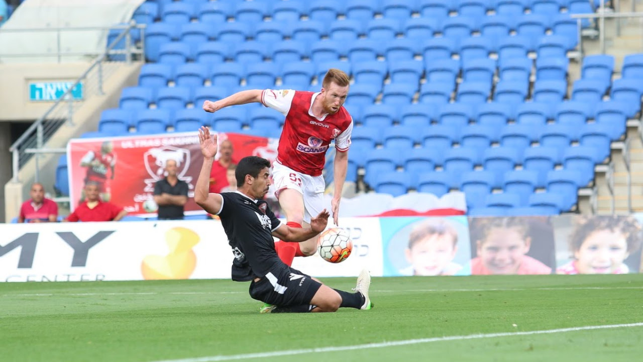 Hapoel Ra'anana - Bnei Sakhnin 0:1 -  Zurzinio score for Sakhnin. 9.4.16
