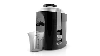 BLACK DECKER 400-Watt Fruit and Vegetable Juice Extractor, Black, BLACK DECKER 400-Watt Fruit and Vegetable Juice Extractor, Black,