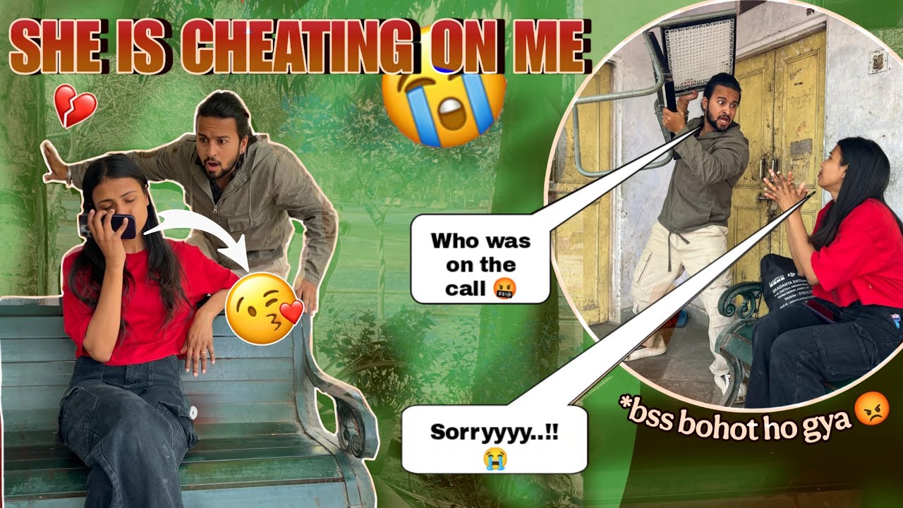 She Is Cheating On Me💔 He got Extremely Angry 🤬 Seirous Fight - ZIDDIADI