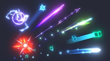 Toon Projectiles 2 | Demo for Asset Store