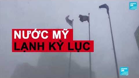 Nước Mỹ chìm trong đợt giá lạnh kỷ lục