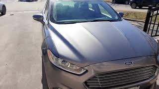 Ford Fusion/Mondeo 2013 AWD-Fuel Pump Removal