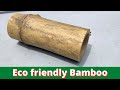 How to make a bamboo cup, Bahor cup kenedore banobo, bas ka cup keise banate hain.