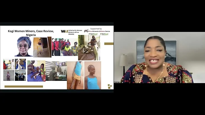 Gold Lifesaving Award to Kogi Women Miners by Dr Comfort Asokoro-Ogaji at IWD2024 IWoMA Event