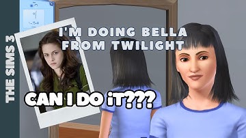 Creating Bella and Charlie Swan from the film Twilight in The Sims 3