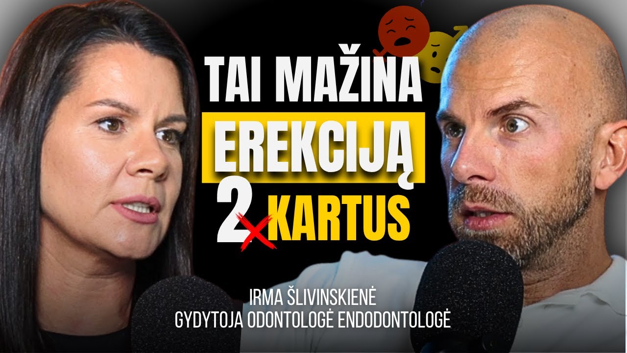 ODONTOLOGĖ: Burnos ĮTAKA, kuri NUTYLIMA: erekcija, vaisingumas, širdies problemos ir herpis | TG092