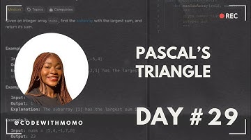 Pascal’s Triangle - Python