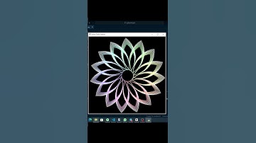 Красивый рисунок с градиентом на python. Исходный код в закрепе. #python #programming #coding