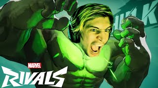 xQc Is The First Person In The World To Play MARVEL RIVALS