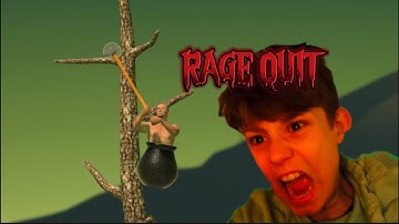 Getting over it with Bennett foddy(didn’t get over it)❌❌❌