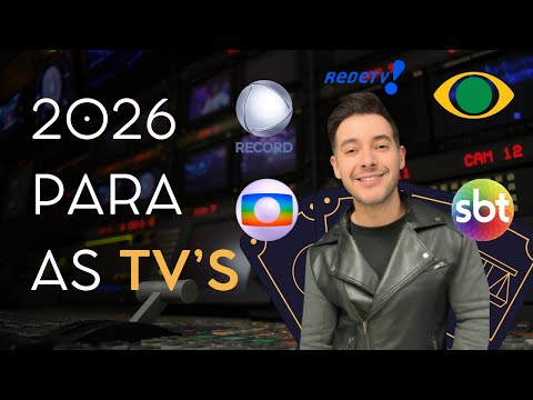Previsões para as emissoras de TV em 2026