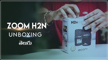 PURCHASED this Zoom H2n for my YouTube Videos - Unboxing in Telugu & Sound TEST
