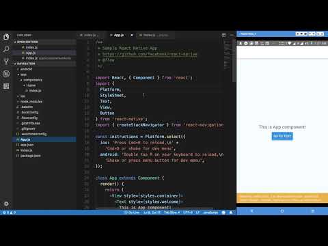 React Native Tutorial 22: Login Application - Part 1