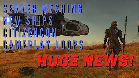 Server Meshing has a Date!  Huge Progress! | Star Citizen