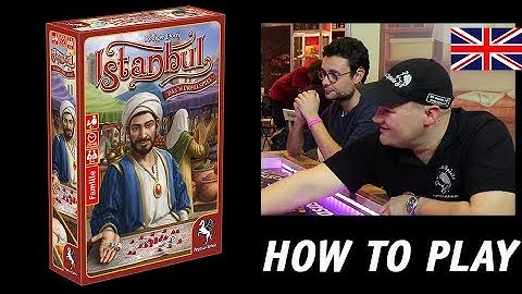 [EN] Istanbul-The Dice Game | How to Play | Pegasus Spiele