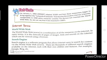 Class 5 - Revision - chapter 7 - Internet