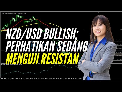 🔴 LIVE: Analisa Forex Hari Ini 26 April 2022 NZD-USD Bullish; Perhatikan Sedang Menguji Resistan