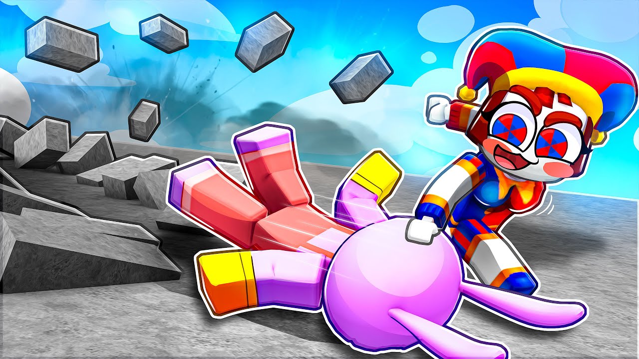 Podrán POMNI y JAX Subir De Nivel En ESTOS JUEGOS DE ROBLOX?!