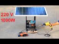 How to make portable solar inverter  free energy