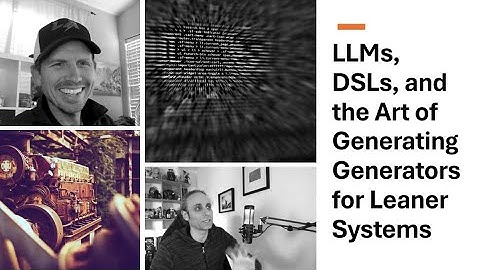 LLMs, DSLs, and the Art of Generating Generators for Leaner Systems
