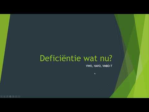 Deficiëntie wat nu?