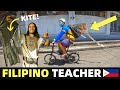FILIPINO FRIEND TEACHES ME LOCAL KITE FLYING - Cagayan de Oro, Mindanao