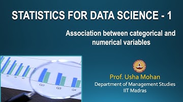 Lecture 4.9 - Association between categorical and numerical variables