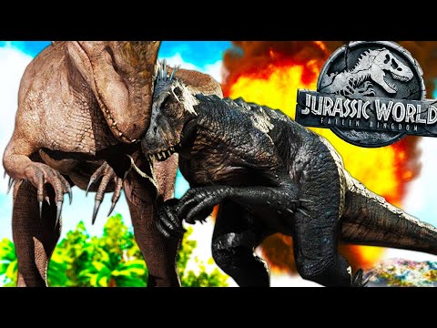 INDOMINUS REX Meets New SCORPIOS REX Hyrbid - Ark Modded 5