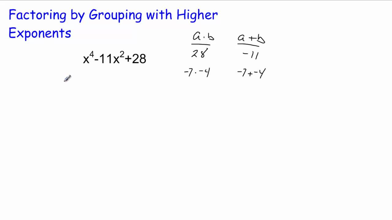 Factoring By Grouping With Higher Exponents YouTube factoring-by-grouping-with-higher-exponents-youtube