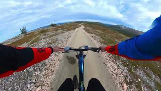 Mountain biking on Ylläs routes