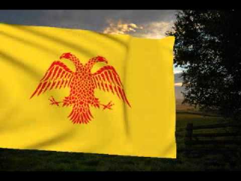 March of the Templars sa zastavom Srbije za vreme cara Dusana.flv - YouTube