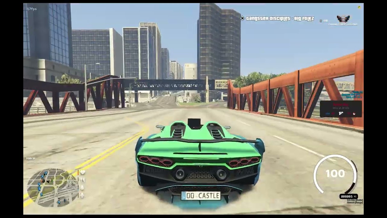 GTAV THE OPPS TRIED TO SPIN THE BLOCK