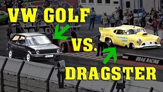 Boba´s 1233PS Golf mischt die Dragster Klasse auf und fährt einen neuen Weltrekord!