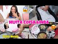 OLHA ESSA SAIDA MATERNIDADE QUE CHEGOU PARA O BEBE + COLOCAMOS OS TAPETES + ALMOÇO | Dani Mendes