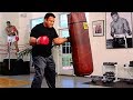 One of the Last Workouts - Legend of Boxing Muhammad Ali!!!