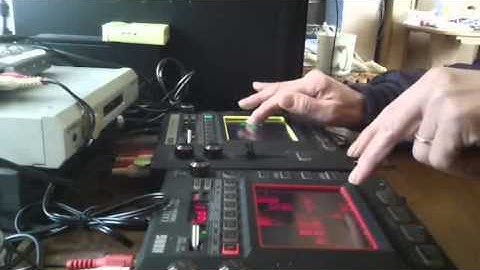 Arturia SPARK DubStep with KORG KAOSSILATOR KP3　