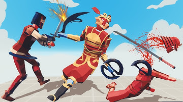 NINJA MASTER vs EVERY UNIT | Totally Accurate Battle Simulator-TABS