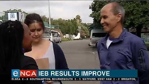 Pupils who wrote the IEB exams are collecting their results this morning