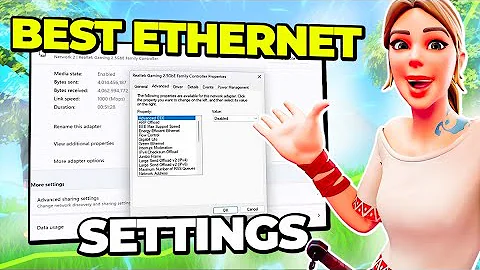 BEST Ethernet Settings For GAMING & Performance (Lower Ping, Latency, Increase Speed)