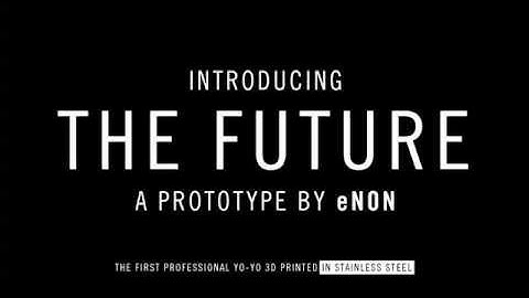 The Future - 3D Printed Metal Yo-Yo