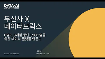 Data AI World Tour Korea 2022 고객사례 발표 무신사 MUSINSA