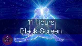 Twin Flames Reunion 432Hz 639Hz Twin Souls Manifestation Attraction 11H Black Screen Edition