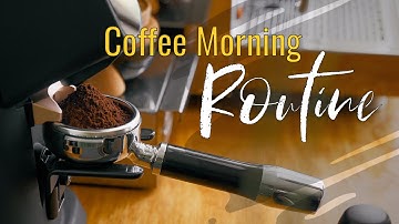 Coffee Morning Routine | ECM Mechanika V Slim & Fiorenzato AllGround | Home Cafe Vlog (Sony A7IV)