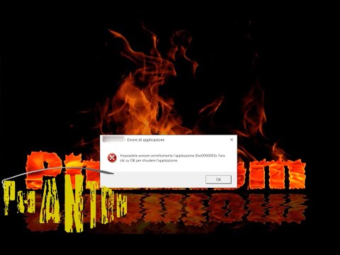 Video: Come Rimuovere L'errore Dell'applicazione
