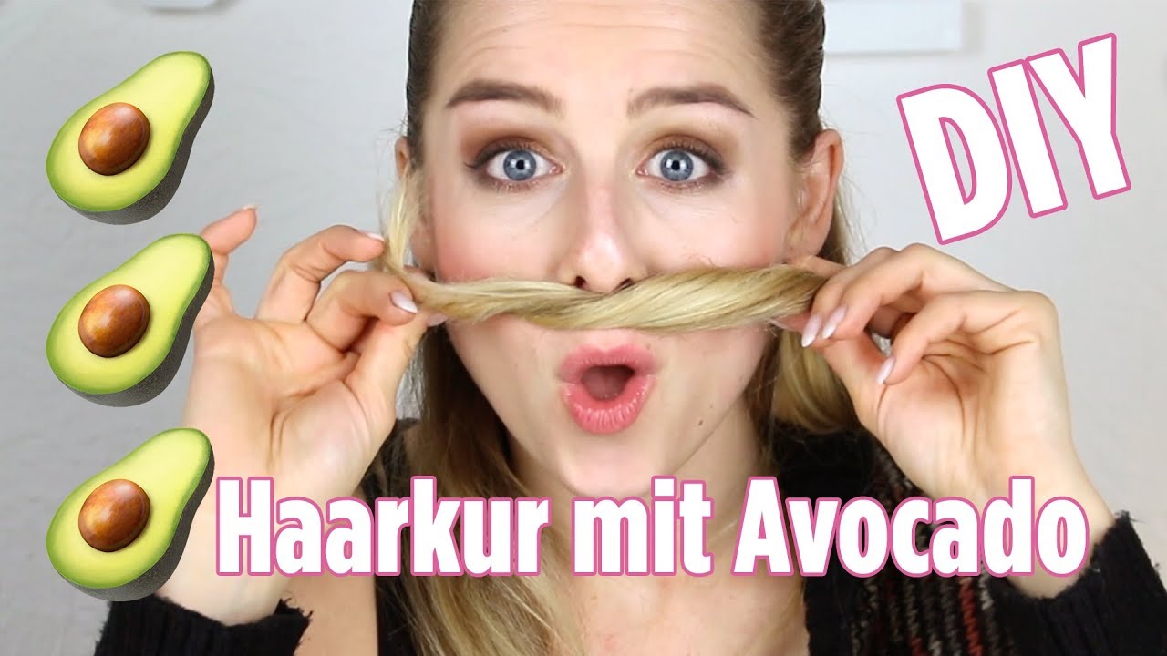 Avocado Haarkur Diy Gesunde Haare Mit Naturlichen Produkten Youtube