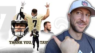 The End of an Era: Taysom Hill Says Goodbye to New Orleans | James Skrmetta Reacts