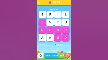 Wordbrain 2 Spring Challenge - Day 8 | Wordbrain 2 Answers
